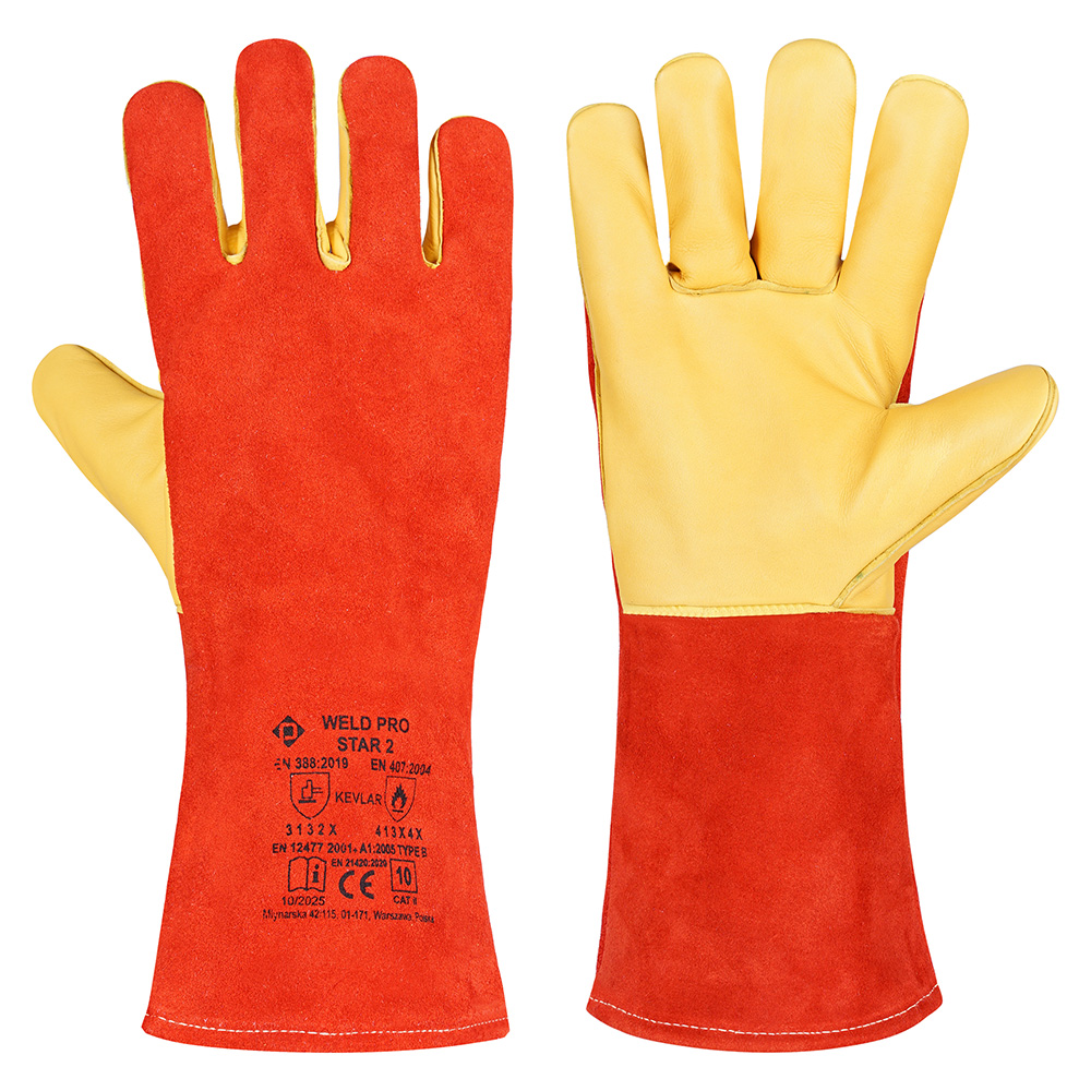 PSW WELD PRO STAR 2  Rękawice Spawalnicze TIG