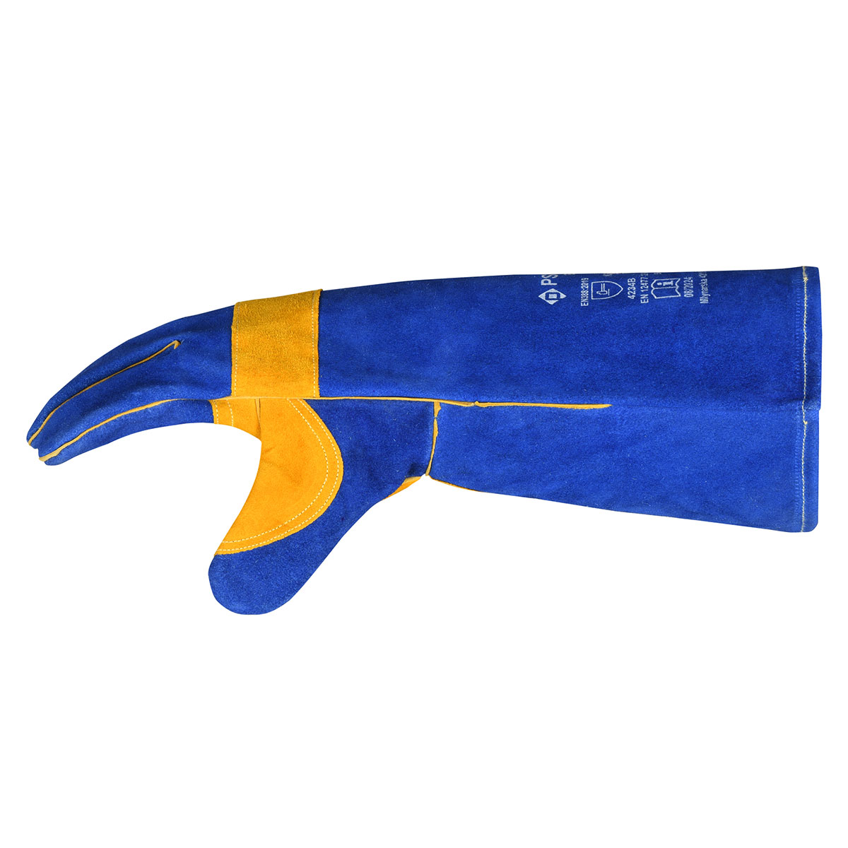 PSW-8121 Blue Rękawice Spawalnicze MIG