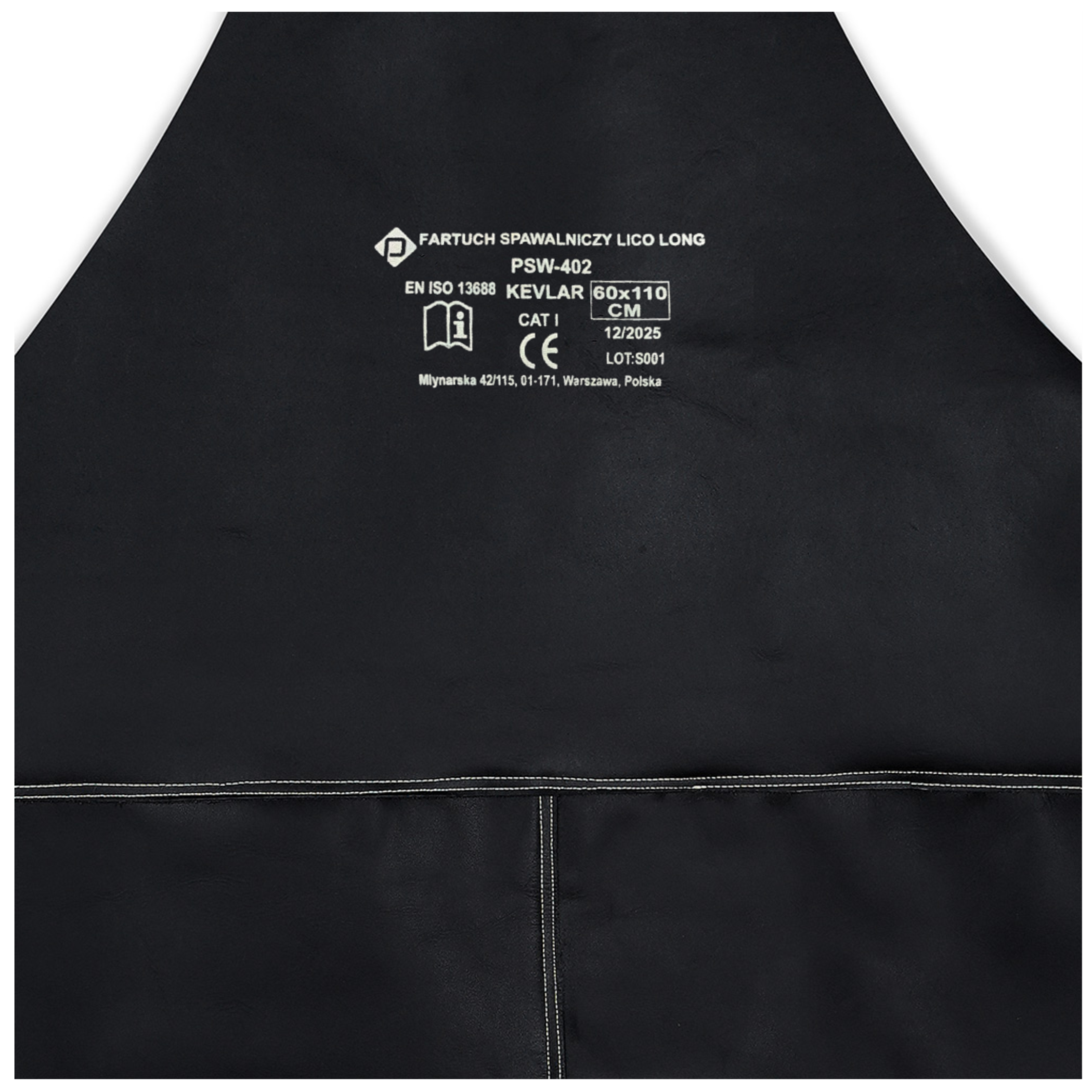 PSW-402 Lico Long Skórzany Fartuch