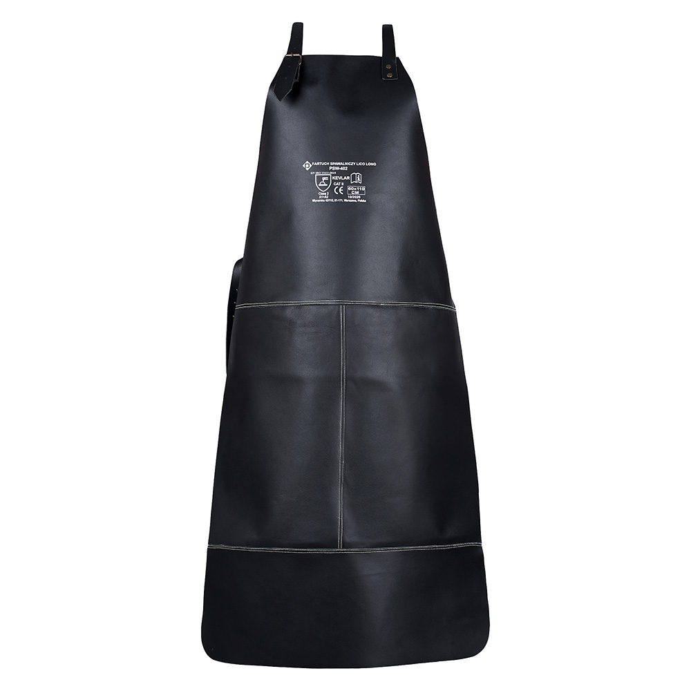 PSW-402 Lico Long Skórzany Fartuch Spawalniczy